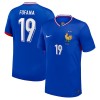 Maillot de Supporter France Fofana 19 Domicile Euro 2024 Pour Homme